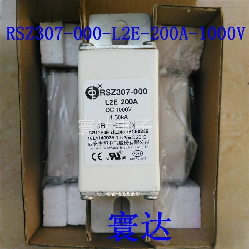 RSZ307-000 L2E 50A 63A 80A 100A 125A 160A 200A 250A DC1000V 퓨즈