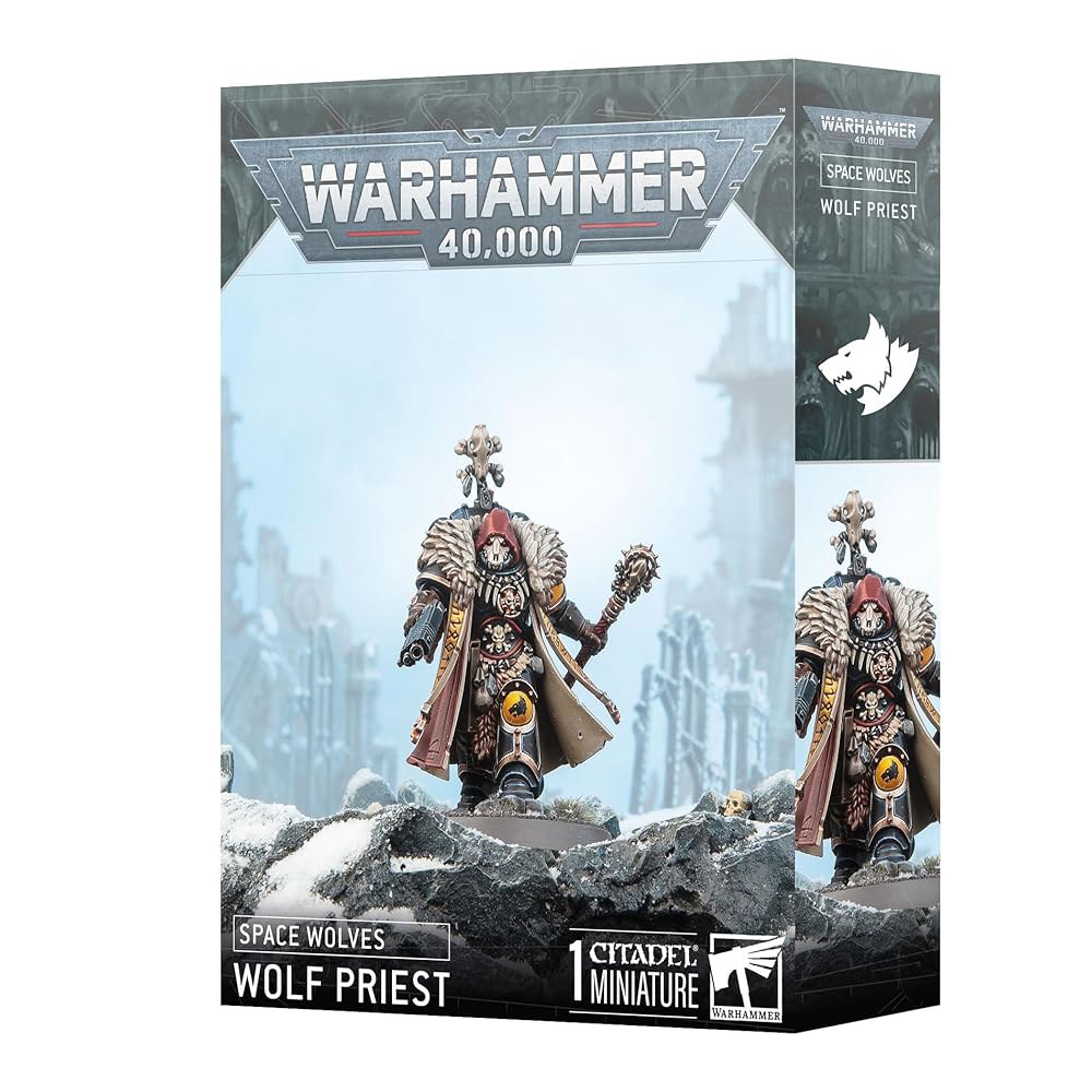 Games Workshop Warhammer 40K Space Wolves Priest Wolf - 상품 이미지