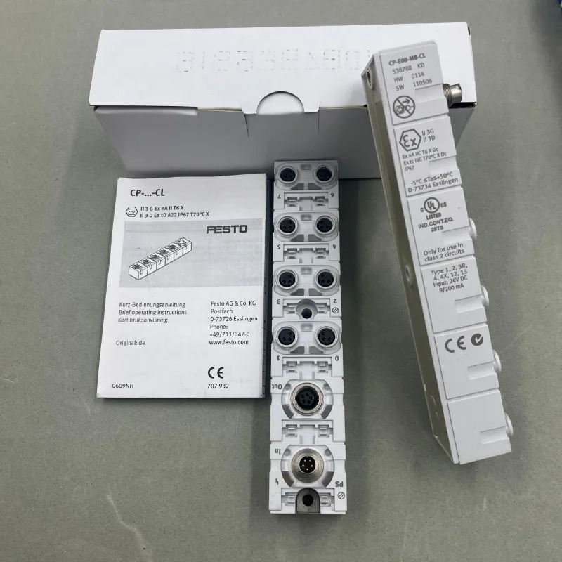 FESTO 페스토 CP-E16-M12-EL CP-E16/A04/A08-M8/M12/KL-EL/CL