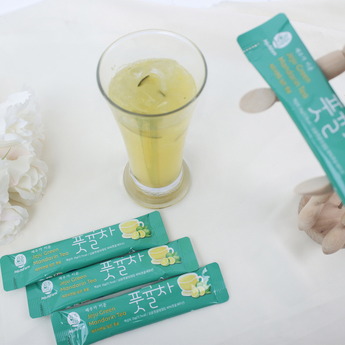 제주 청귤 풋귤차 스틱 375g 이미지 8