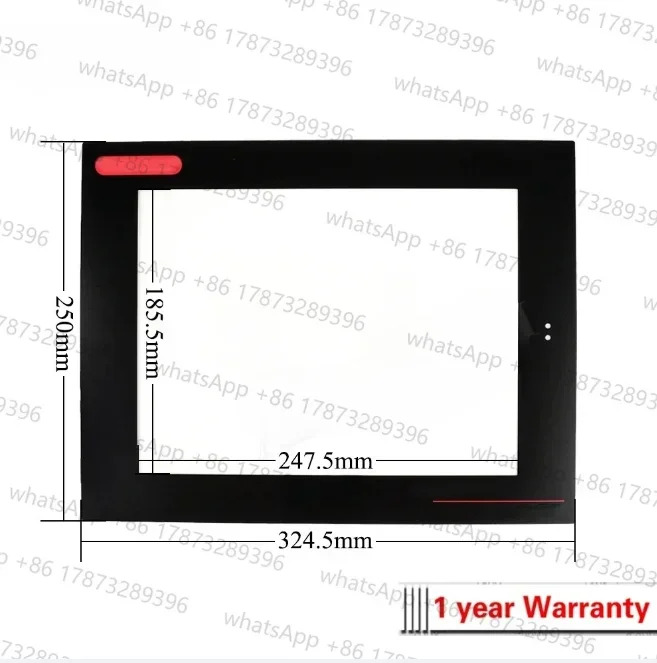 터치 스크린 패널 유리 디지타이저 GE Fanuc QuickPanel View IC754VSI12CTD IC754VSI12CTD-KJ IC754VSI12CTD-HH ES1221R