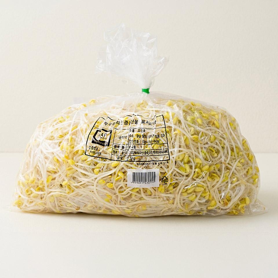 메가마트 콩나물 대용량 1.5kg 봉 - 상품 이미지
