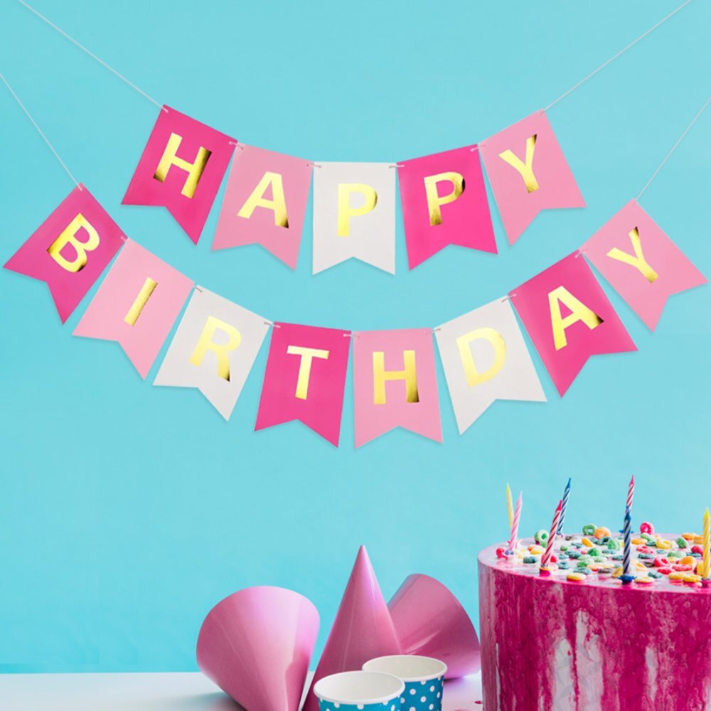라이즈올 생일 가랜드 생일축하가랜드 - 상품 이미지