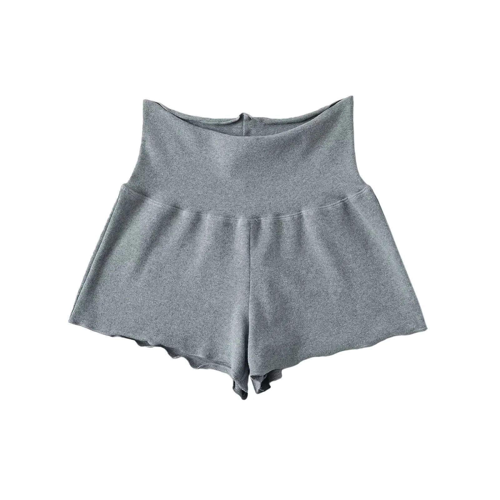 발레 숏팬츠 반바지 무용복 핫팬츠 워머 레오타드 하이웨스트 성인복 - 상세 이미지 4