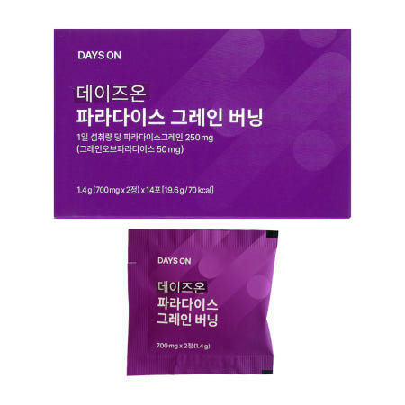 데이즈온 파라다이스 그레인 버닝 28정 1박스