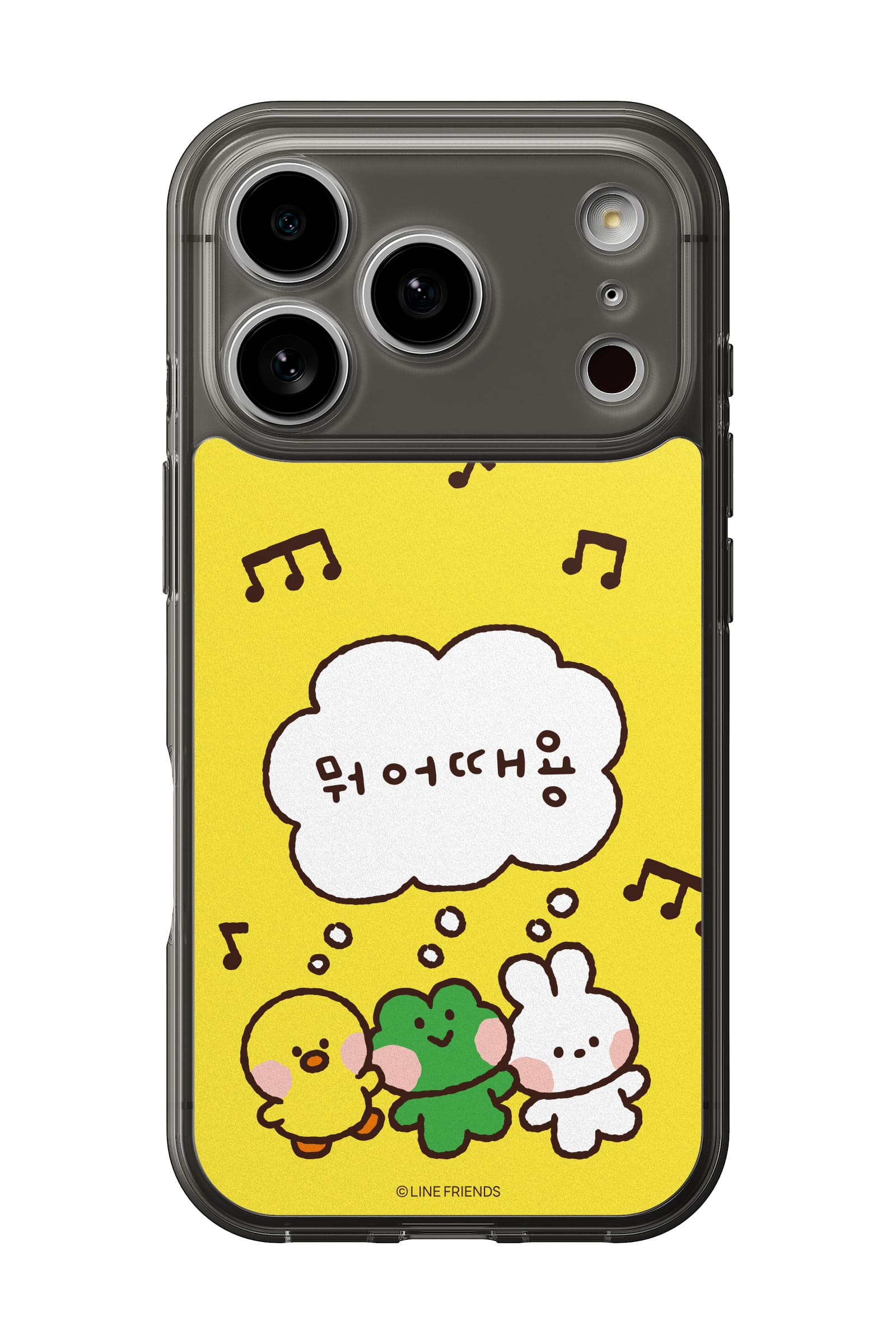 미니니 한글뭐어때용 띠부띠부스킨 갤럭시/아이폰 케이스 부착용스킨 VC333 - 상세 이미지 2