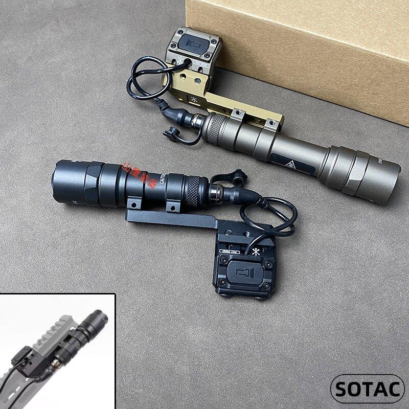 미니손정등 전술조명 M300B 손전등 M600B 블랙 M300B+라이트 스위치+연장 - 상세 이미지 2