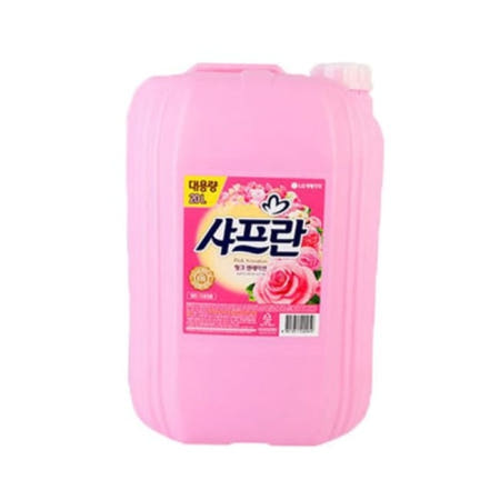 세제 샤프란 섬유유연제 핑크 대용량 업소용 20L