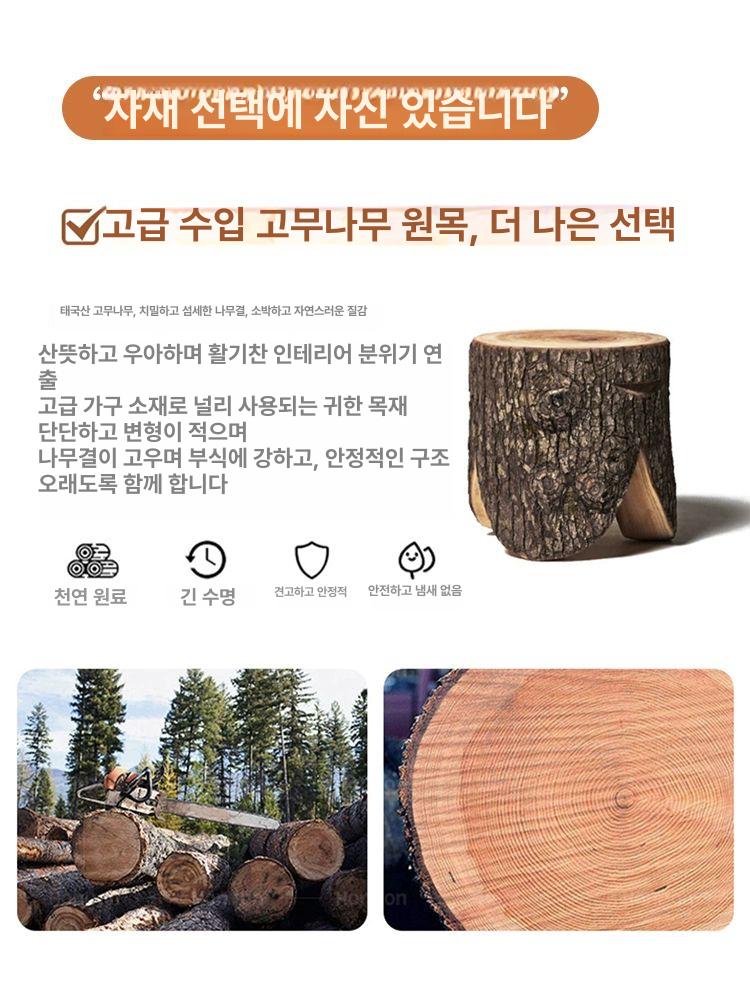 침대 서랍장 서랍형 침실 수납 미니 원목 옆 틈새 거실 20cm [더블 서랍 + 1칸] 블랙월넛 - 상세 이미지 2