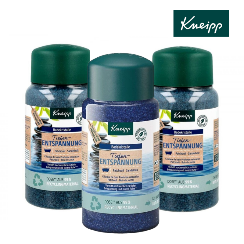 KNEIPP BATH CRYSTALS ENTSPANNUNG PUR MELISSE 입욕제 600g x3 - 상품 이미지