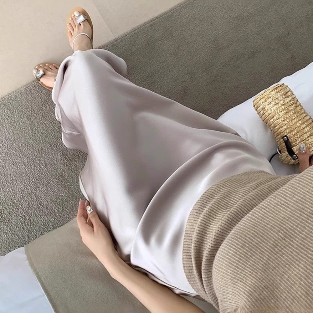 레이스 이브닝 드레스 반팔 케이프 볼레로 새틴 실크 롱 슬립 원피스 우아한 셀프웨딩 - 상세 이미지 4