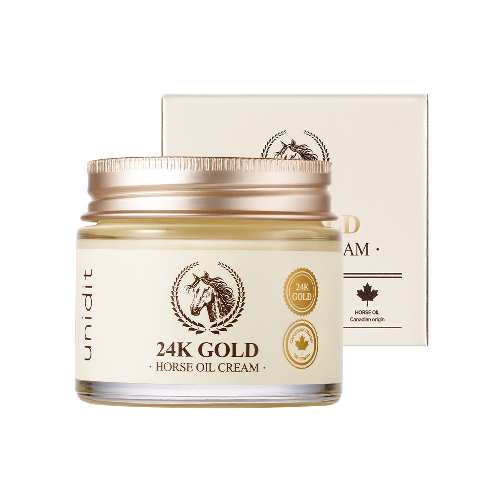 24K 마유 크림 리얼 골든 컴플렉스 보습 미백 탄력 크림 70ml, 2개 이미지 2