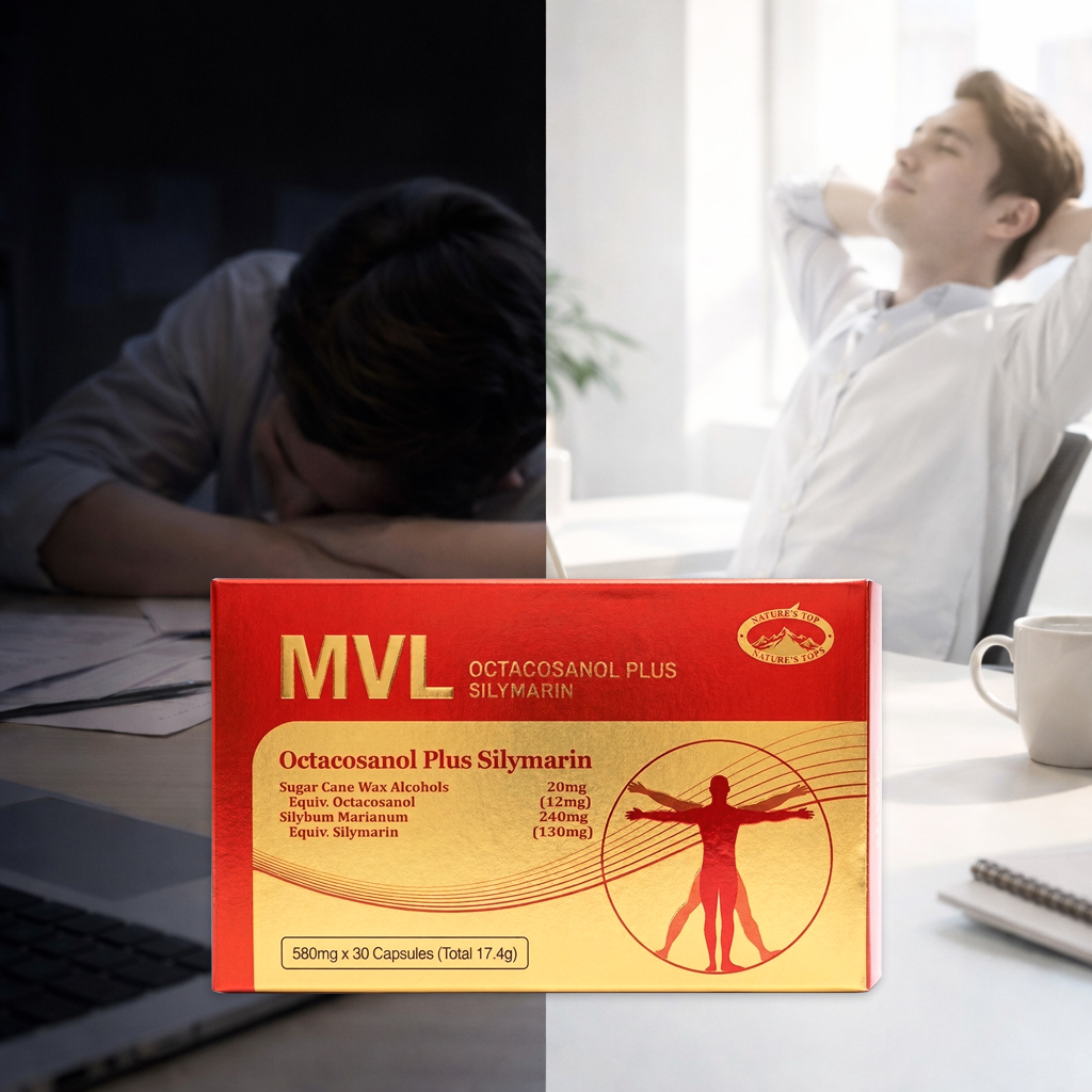 (정식수입 공식판매점) 네이쳐스탑 MVL 폴리코사놀 밀크시슬 옥타코사놀 실리마린 간 혈관 건강 30캡슐, 4개 - 상세 이미지 2