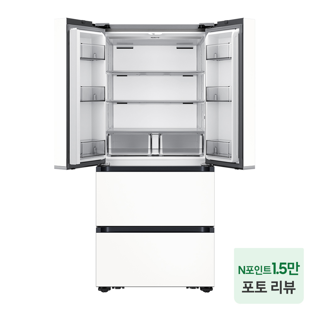 김치냉장고 삼성 비스포크 4도어 냉장고 AI 냉장고 490L 김치냉장고