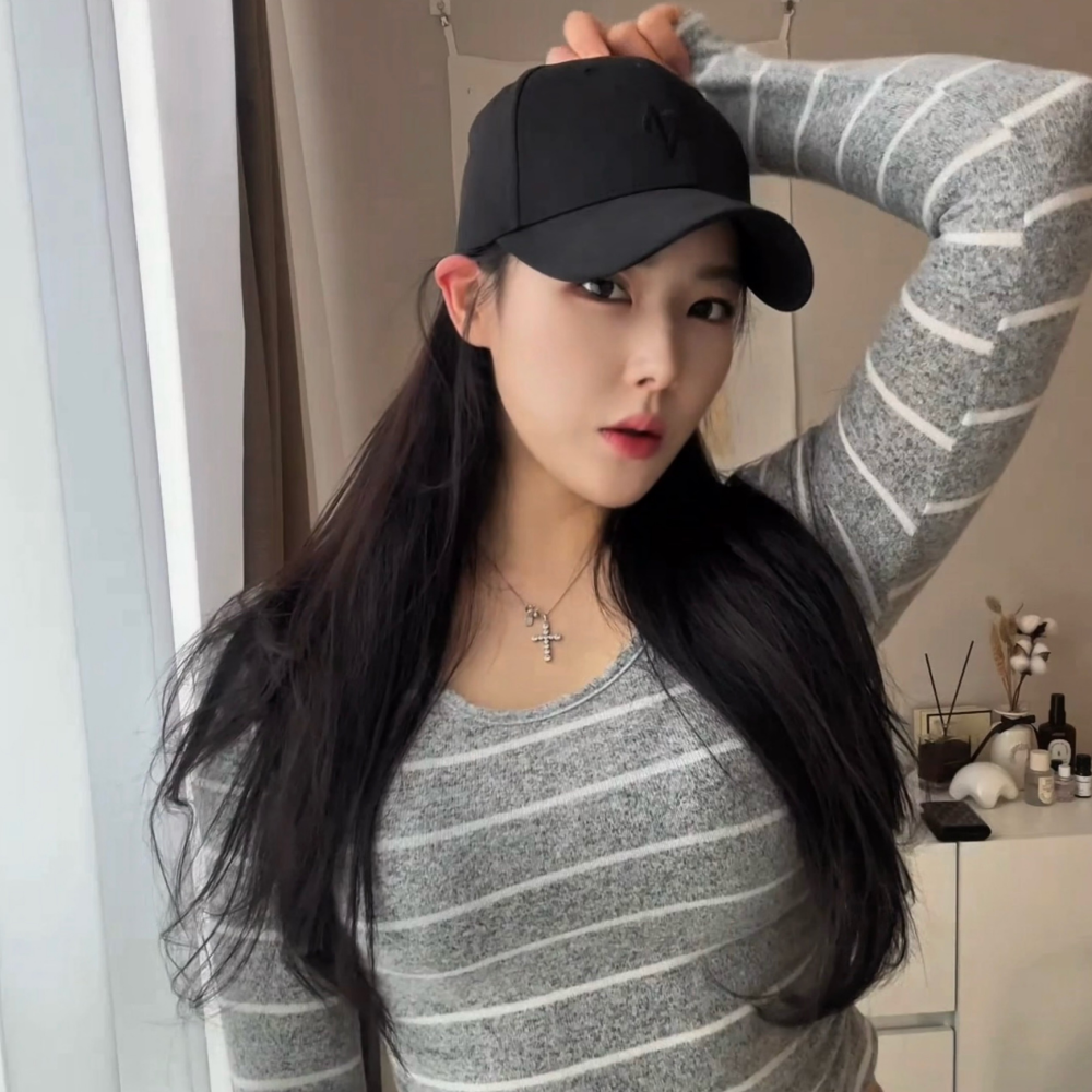 스트레인지 빌런 인플루언서 볼캡 002 얼굴작아보이는 빅사이즈 깊은 대두 모자 - 상세 이미지 5