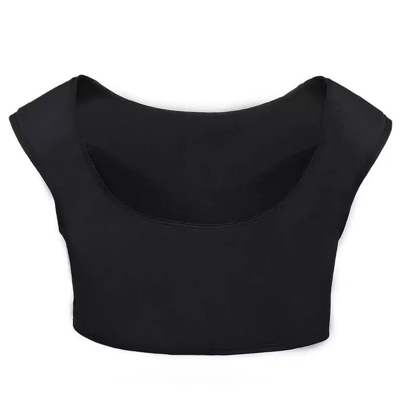여성 보조 어깨 패드 티셔츠 숄더핏 반팔 블랙(기본) S 가슴둘레 72-80cm 45-52.5kg - 상품 이미지