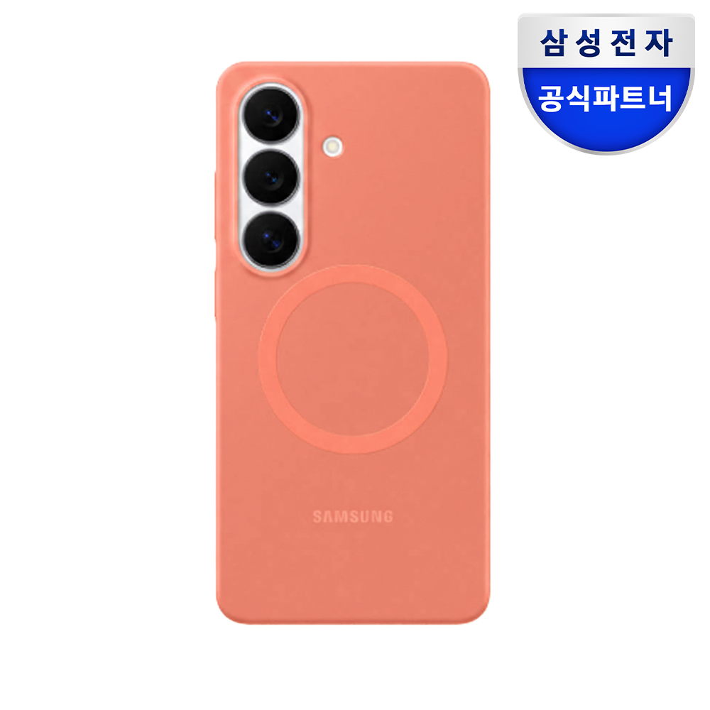 삼성 정품 실리콘 마그넷 케이스 레드, 갤럭시S26 플러스 - 상품 이미지