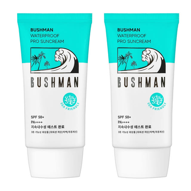 부쉬맨 워터프루프 프로 선크림 SPF50+ PA++++ 50ml