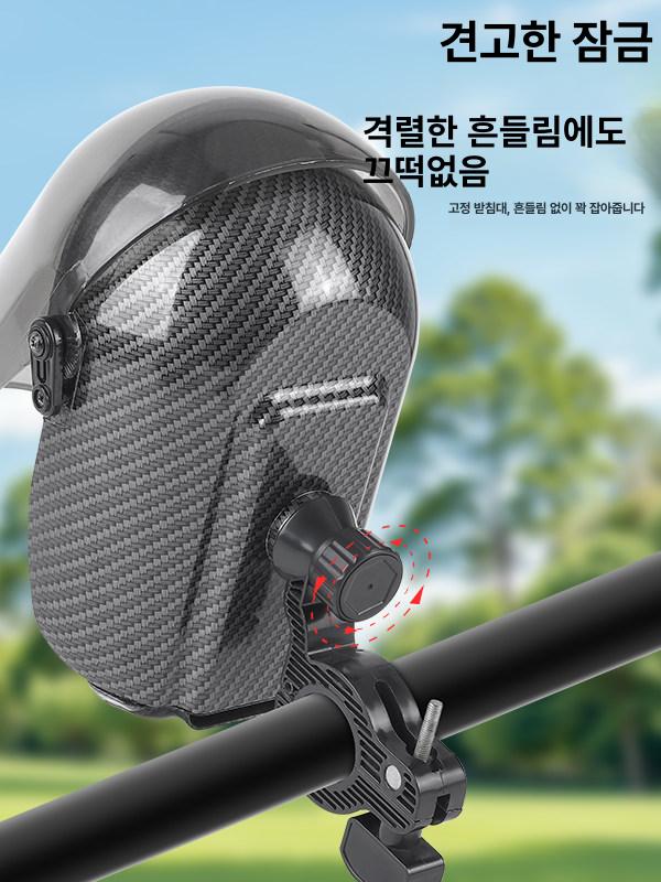 오토바이 핸드폰거치대 방수커버 배달용 핸드폰 헬멧 시리즈 케이스 투명 스쿠터 핸들바 - 상세 이미지 3