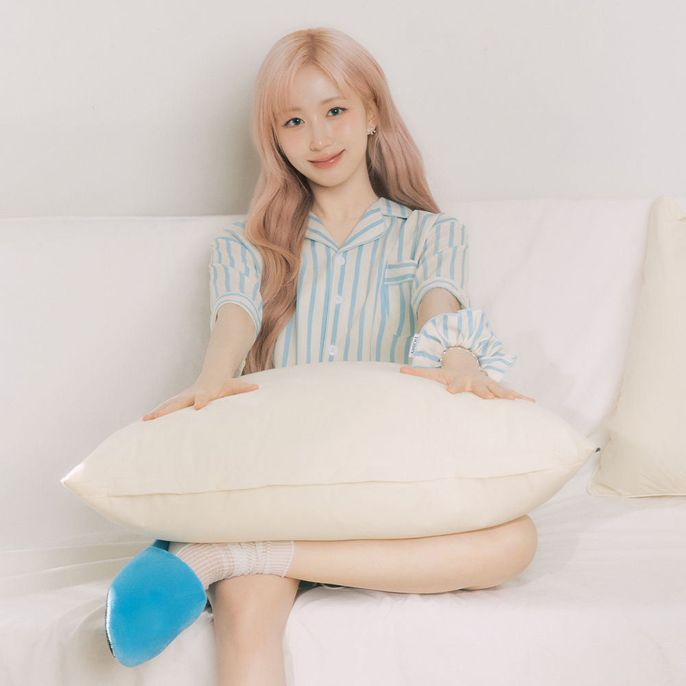 [해원 PICK] 실크핏 퓨어 반팔 카라 커플 잠옷 세트 여름 홈웨어 이미지 2