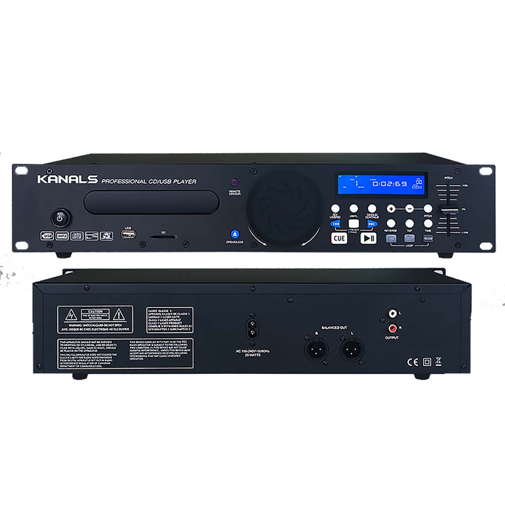 KANALS CD700U 카날스 CD플레이어 전문가용 속도조절 CDP USB 음악 재생 - 상세 이미지 2