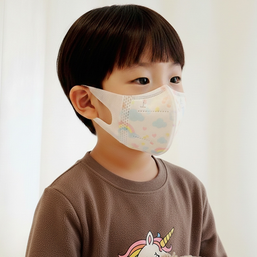 메디케이알 메디앙 프렌즈 새부리형 어린이 아기 유아마스크 소형 우주세상 50매 상품 이미지
