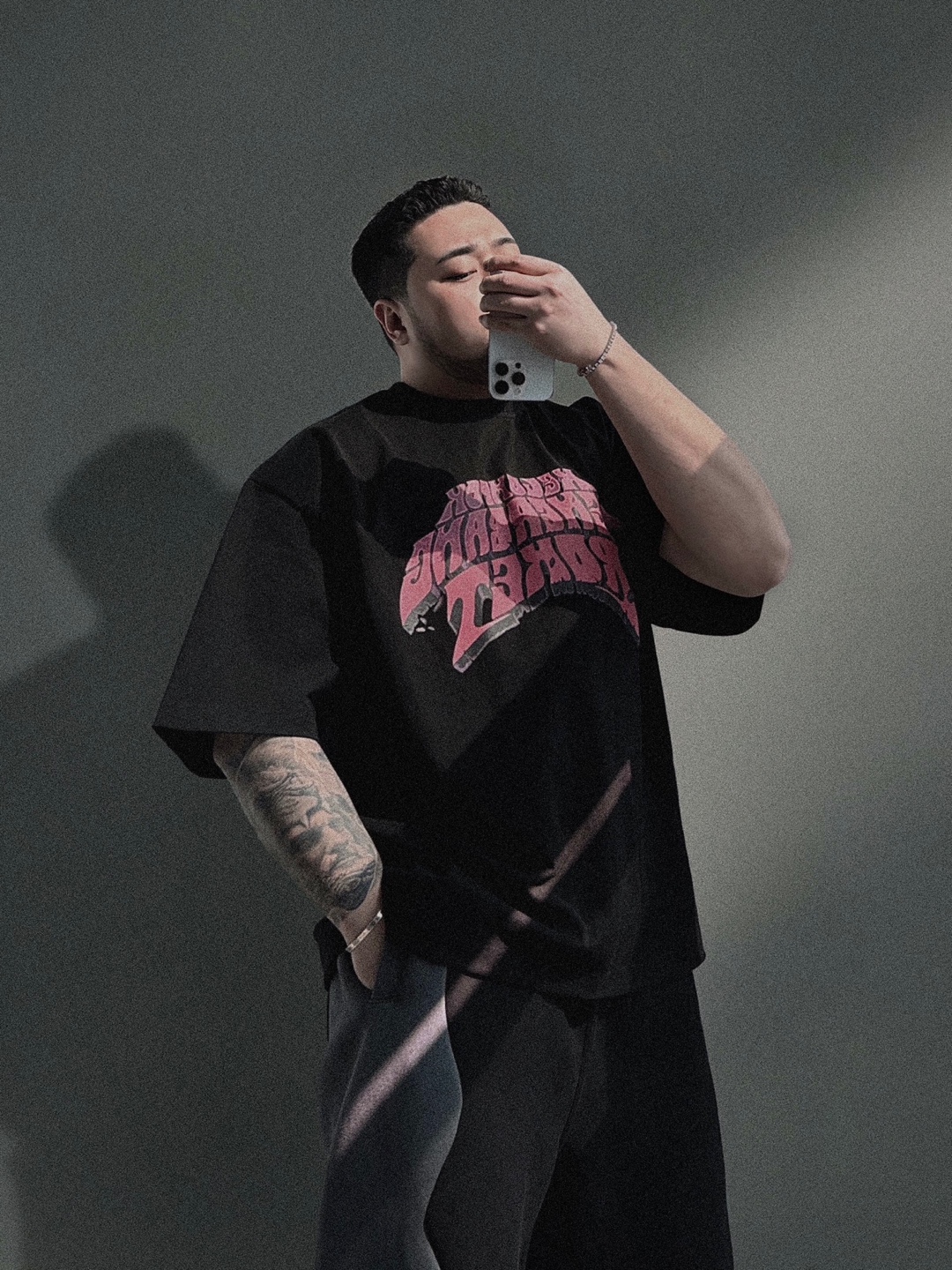 켈롬포크 오버 반팔티 3COLOR 빅사이즈 박스핏 오버핏 티셔츠 에이오알닷 - 상품 이미지