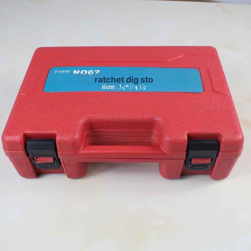 파이프 수동 나사 절삭 밀링 탭 상품 미싱기 세트 플레이트 가공기 머신 - 상세 이미지 3
