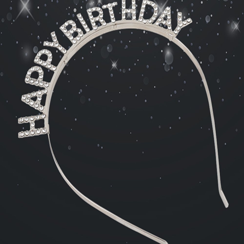 인기픽 머리띠 기념일 생일왕관 생일장식 - 상품 이미지