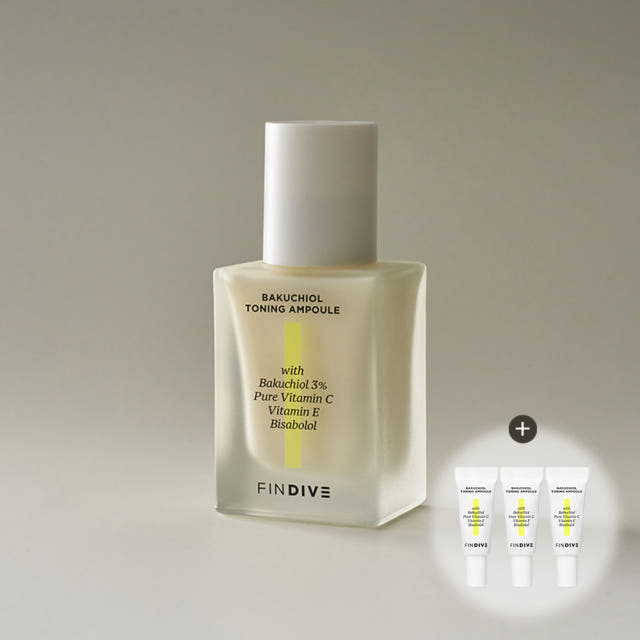 파인다이브 바쿠치올 토닝 앰플 30ml