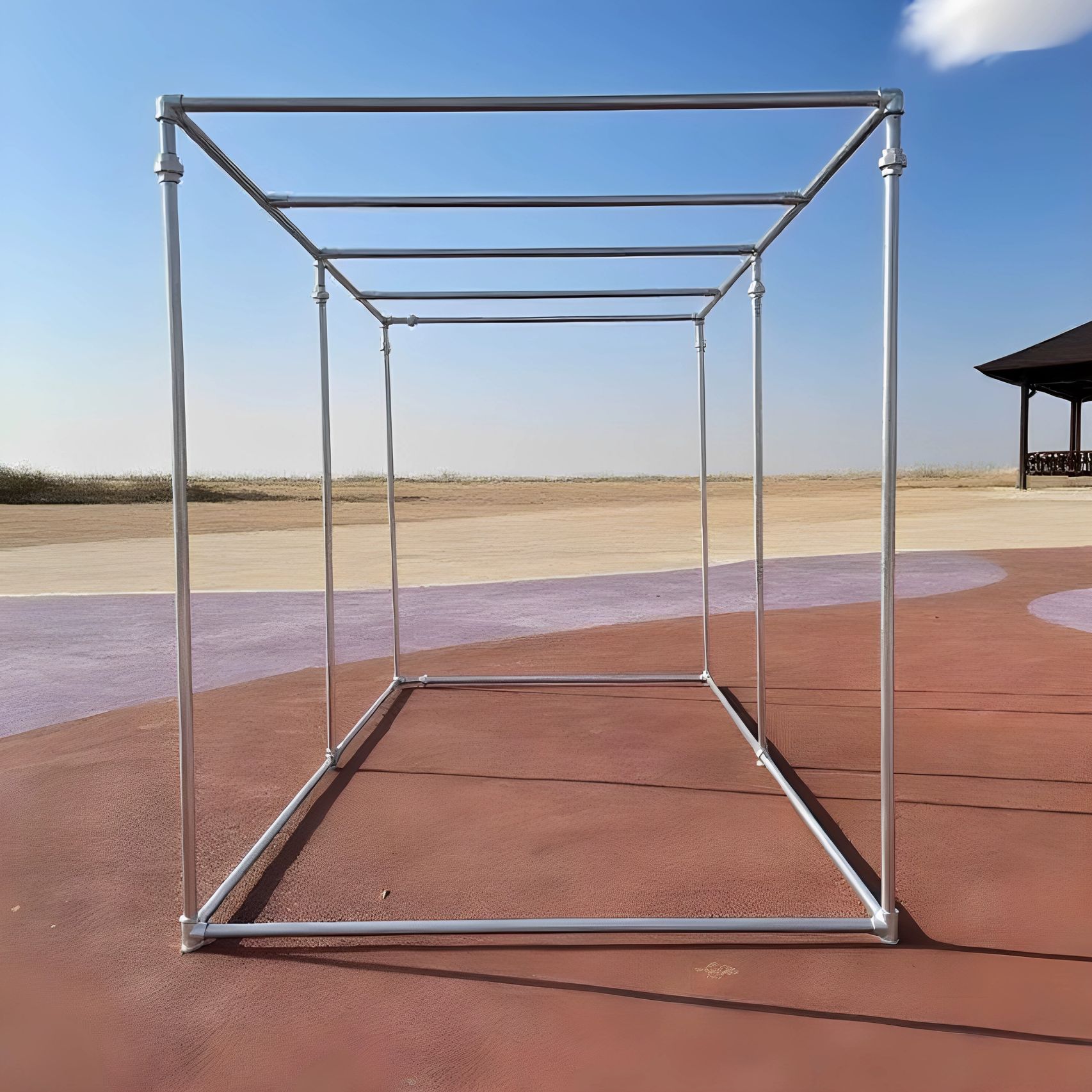 조립식 대형 넝쿨 덩쿨 식물지지대 가든 프레임 기본 2.8x2x2m - 상품 이미지