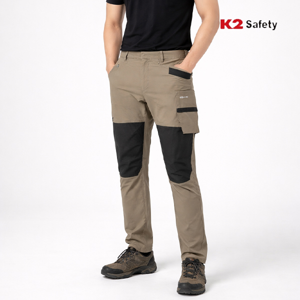 K2 세이프티 작업복바지 여름등산바지 상의 봄 가을 멀티포켓 스판 A6302 - 상품 이미지