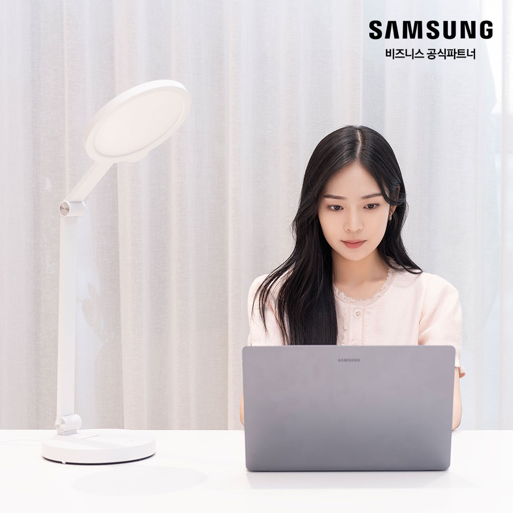 삼성 학생 스탠드 시력보호 LED 독서 조명 생체리듬 데스크램프 SI-GM9C09A2A2D 이미지 3
