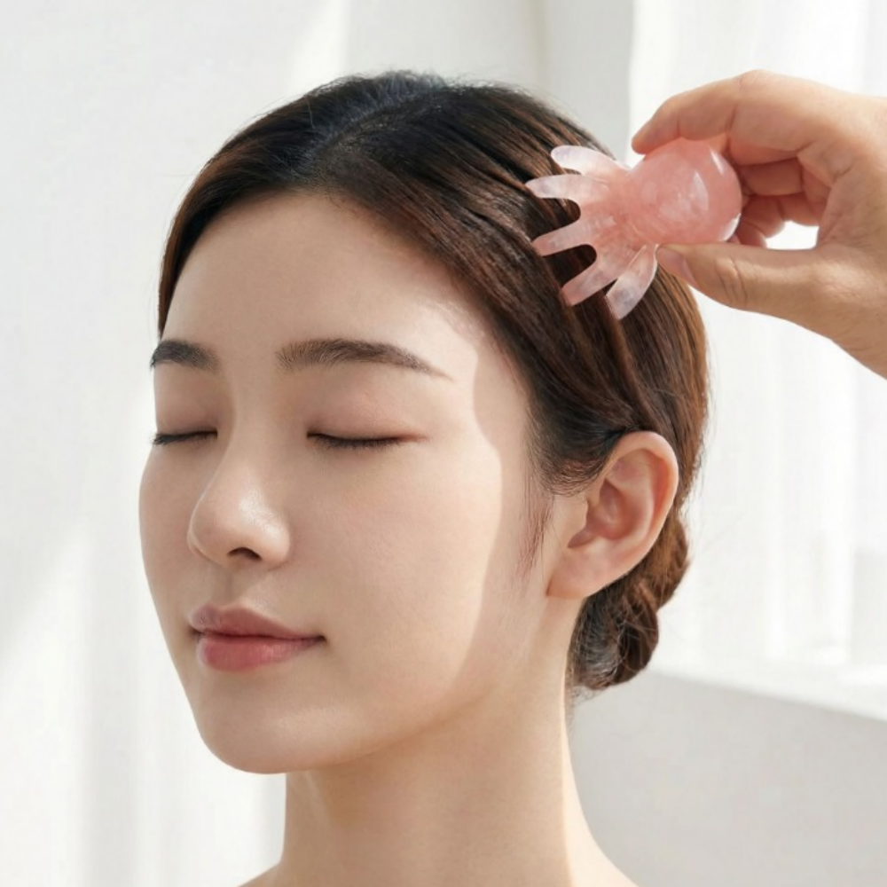 미니문어괄사 종아리 마사지 문어발 문어두피괄사마사지기 장요근 경락 복부 승모근없애기 - 상세 이미지 4