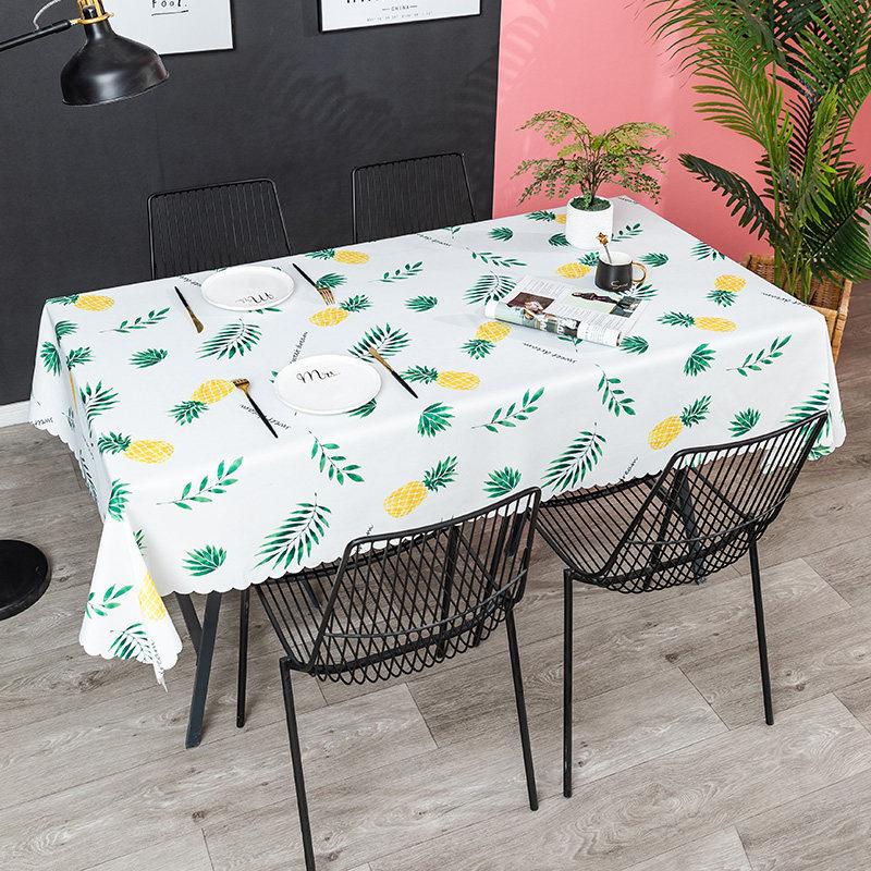 면 협탁 방수 감성 원형 매트 식탁 책상 패드 라운드 오렌지 원형 TPU 90cm 원형 40-50cm - 상세 이미지 4