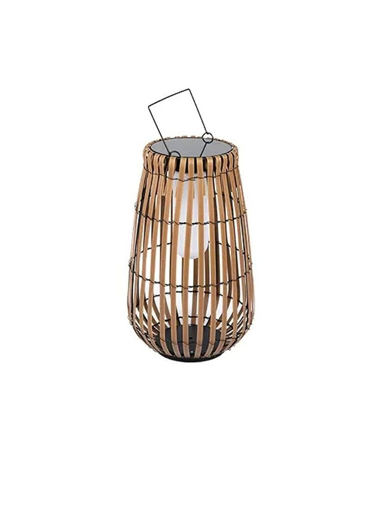 라탄 방수등 야외 조명 감성 정원 펜션 스탠드 220V대형D30x60cm - 상품 이미지