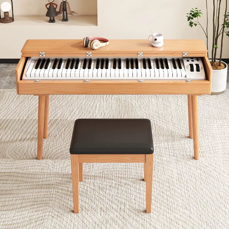 음악 작곡 편곡 의자 테이블 심플 전자피아노 소가죽 책상 100x45x80 피아노 95cm - 상세 이미지 4