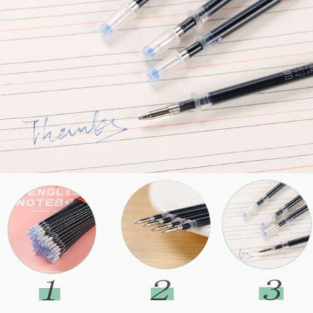 순삭볼펜 리필용 기화펜 순삭펜 사라지는 볼펜 100P DD-10964