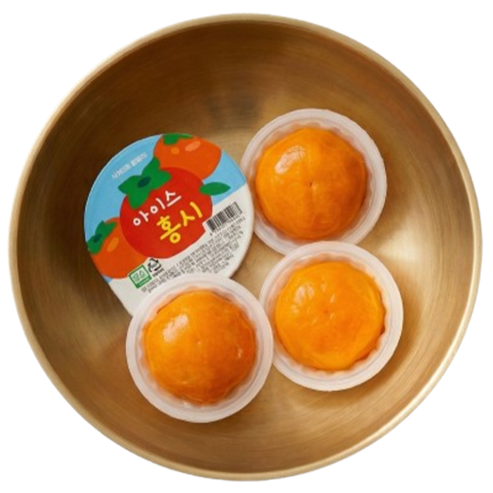 [팔톤상회] 아이스홍시 (개별포장) 80g, 50개 - 상품 이미지
