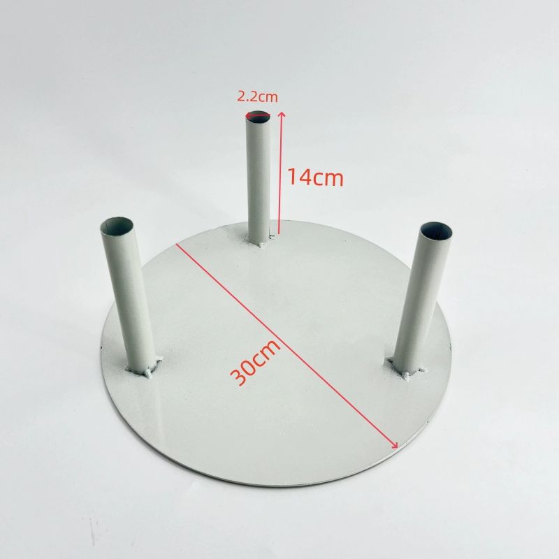 자이언트플라워받침대 종이꽃 베이스 기둥 고정 바닥받침 그린 단일 튜브 (지름 25cm) - 상세 이미지 5
