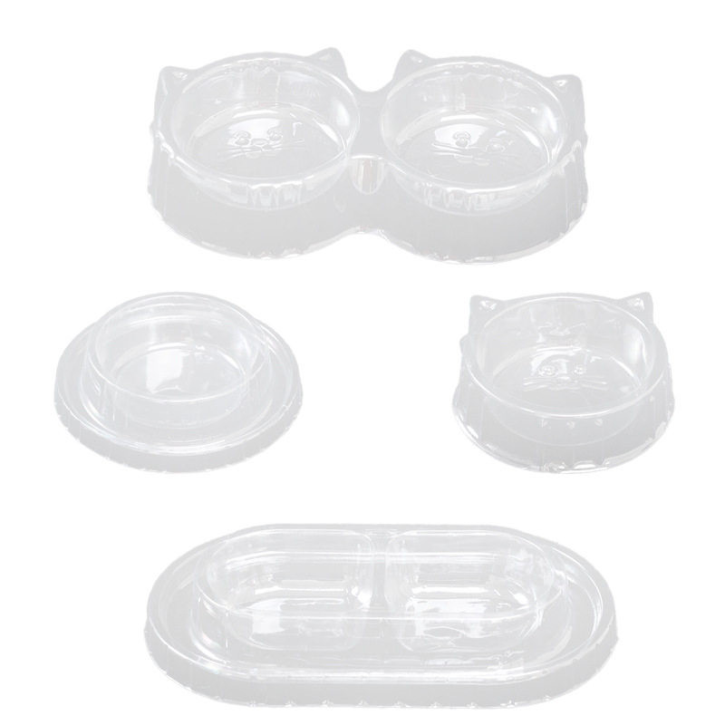 일회용 고양이 밥그릇 길고양이 플라스틱 야외 물그릇 캣맘 휴대용 이미지 6