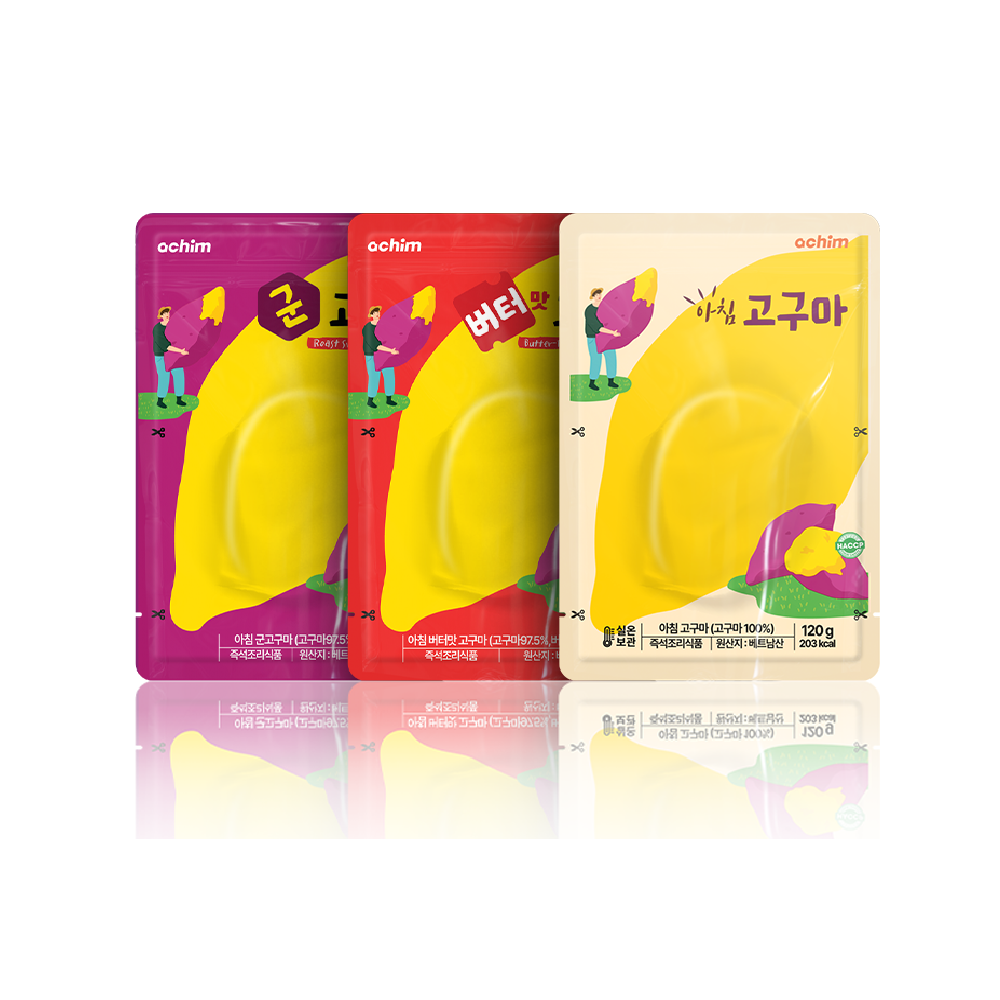 아침몰 아침 비나 실온 꿀 고구마 120g 20개 이미지 1