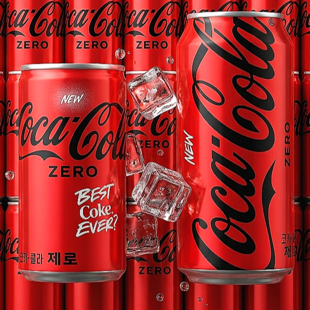 코카콜라제로 490ml x24캔+코카콜라제로 190ml x30캔 - 상품 이미지