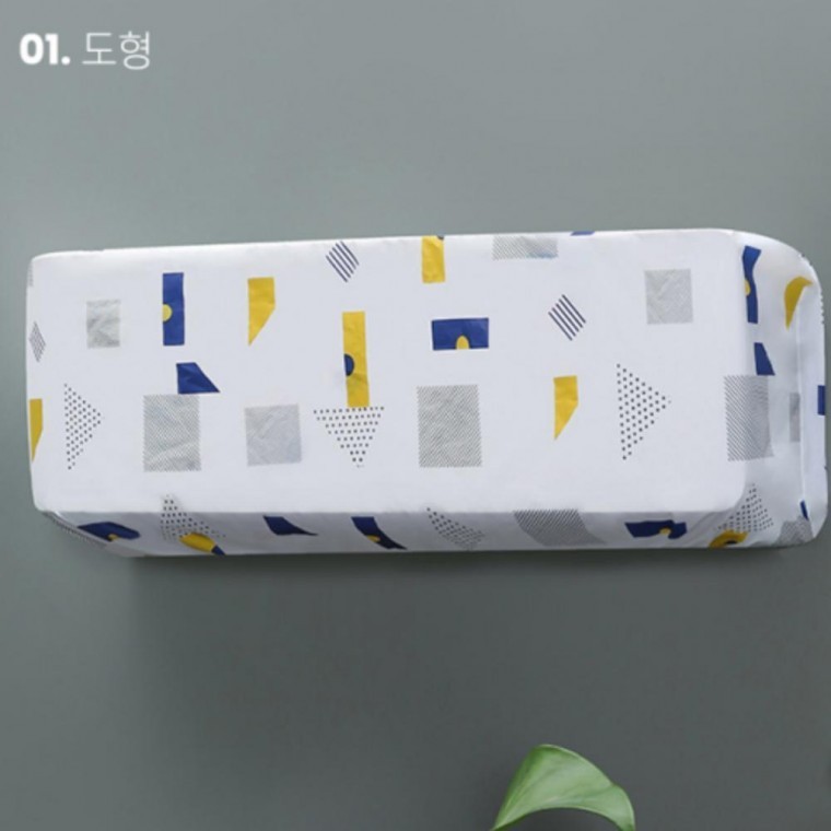덮개 벽걸이 에어컨커버 스판 에어컨 듀얼 안전망 가구인테리어 선풍기 - 상품 이미지