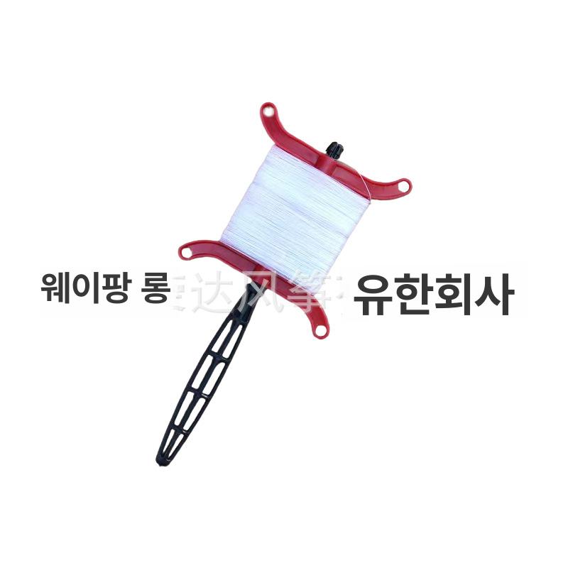 수동 예초기 무선예초기 텃밭 정원 잡초 제거 밭갈이 흙고르기 밀어서 사용하는 회전식 14cm 자동블루 휠 150m 이미지 7