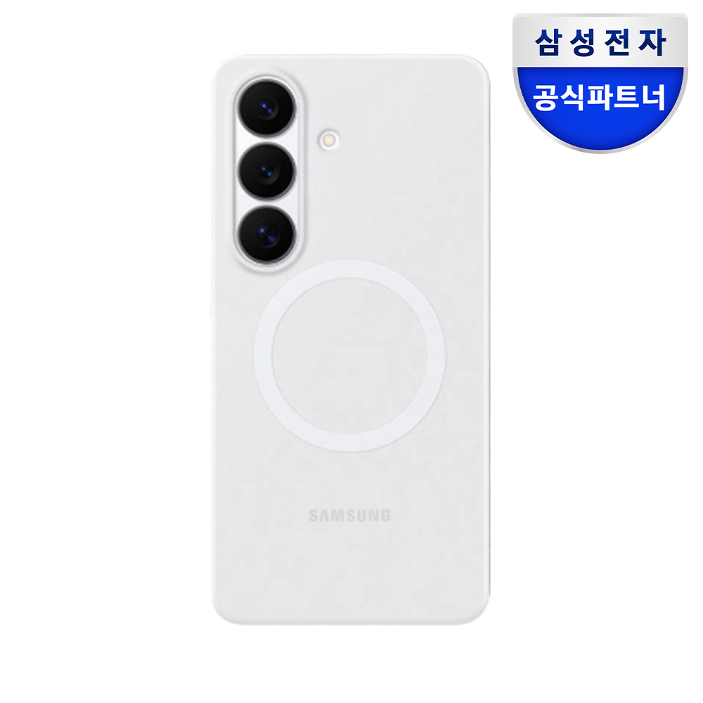 삼성 정품 실리콘 마그넷 케이스 화이트, 갤럭시S26 플러스 - 상품 이미지