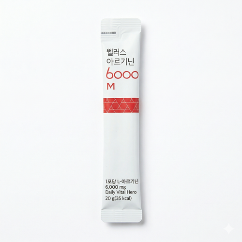 리얼 아르기닌 6000 효능 고함량 액상스틱 30포 아미노산 에너지 고농축 이미지 6