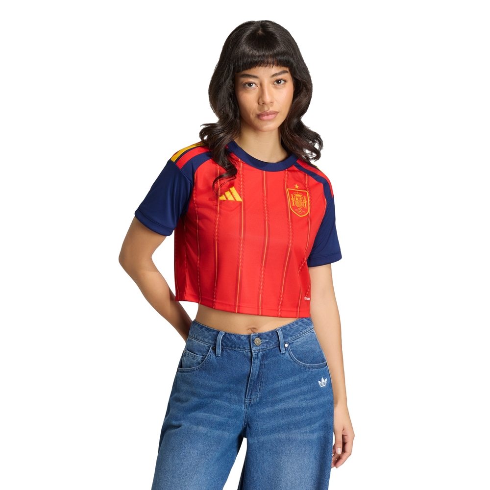 [아디다스 공식] 스페인 26 홈 크롭 저지 KE8079 - 상세 이미지 4
