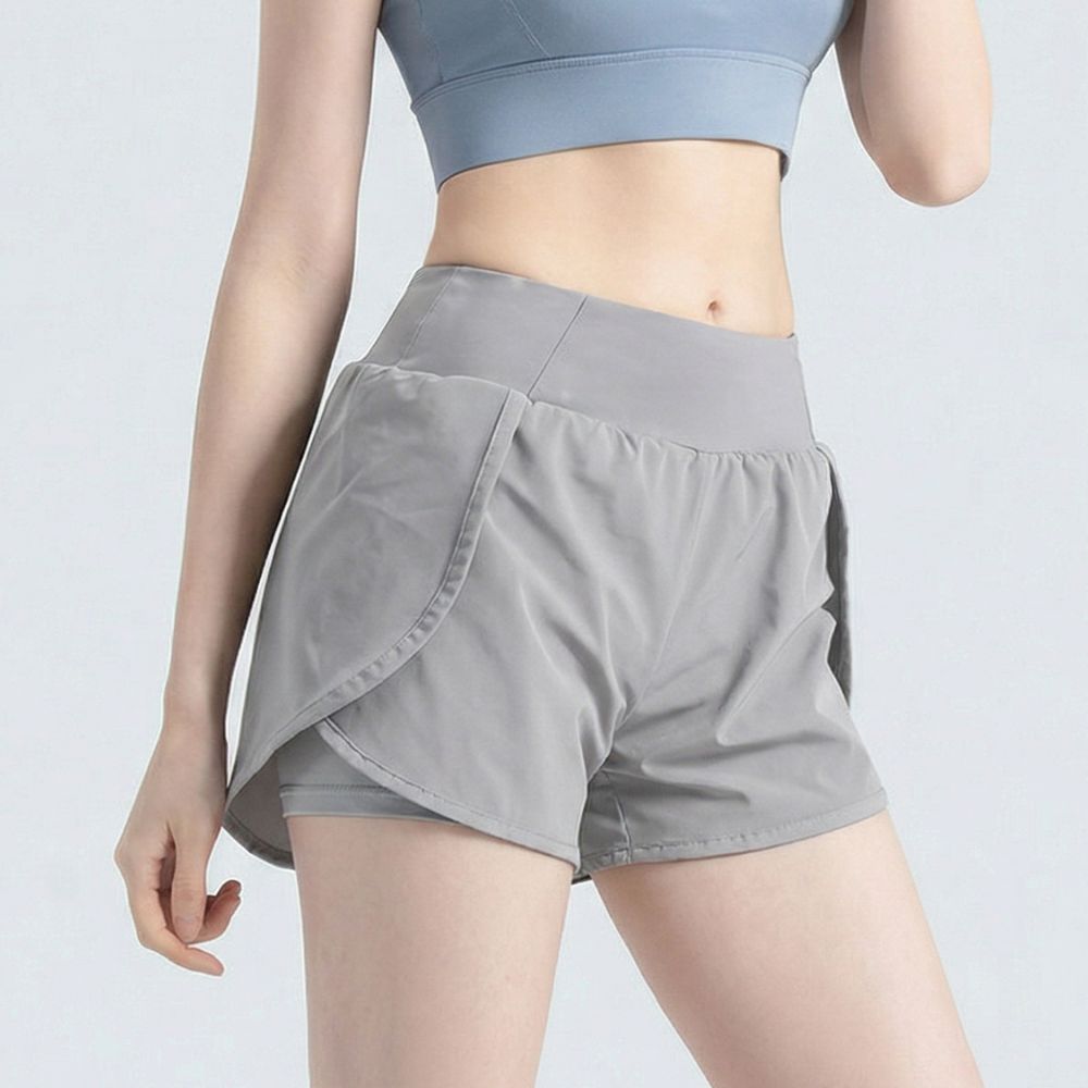 여성레깅스반바지일체형 레깅스레이어드반바지 힙커버 이미지 6