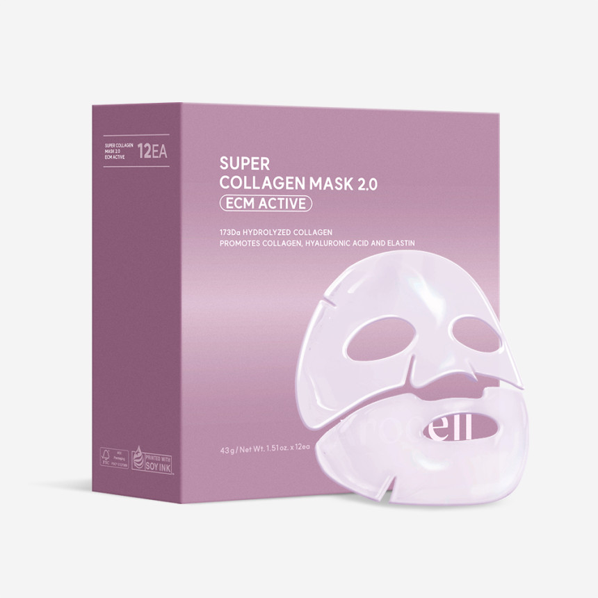 아로셀 슈퍼 콜라겐 마스크 12매 2.0 ECM ACTIVE